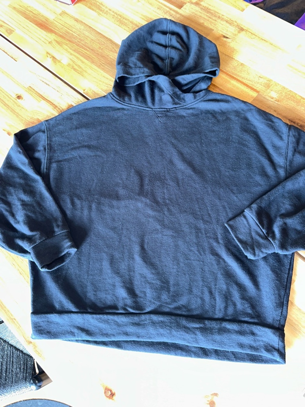 Fabletics Women's Black Pullover Hoodie